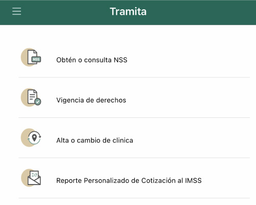 Trámites IMSS digital