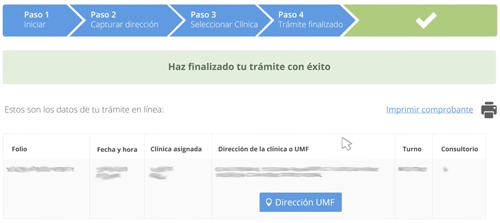 Cambio de clínica IMSS - Paso 4